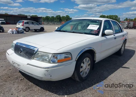 2004 Mercury Grand Marquis Ls z USA, uszkodzony, nr VIN 2MEFM75W94X654358